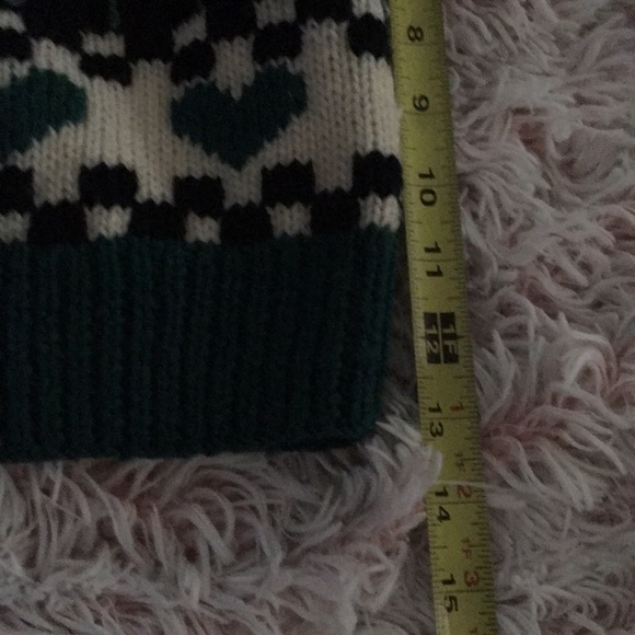 🌺VTG 80s NORDSTOM cottage core wool cardigan - Picture 10 of 10